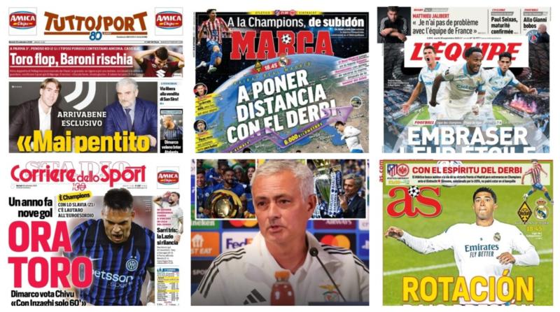 فيفا العرب |أبرز عناوين أغلفة الصحف العالمية: “ريال مدريد اليوم يسعى لتعويض خسارة الديربي”
