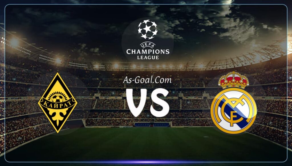 فيفا العرب |التشكيلة الرسمية لـ ريال مدريد لمواجهة كيرات في دوري أبطال أوروبا