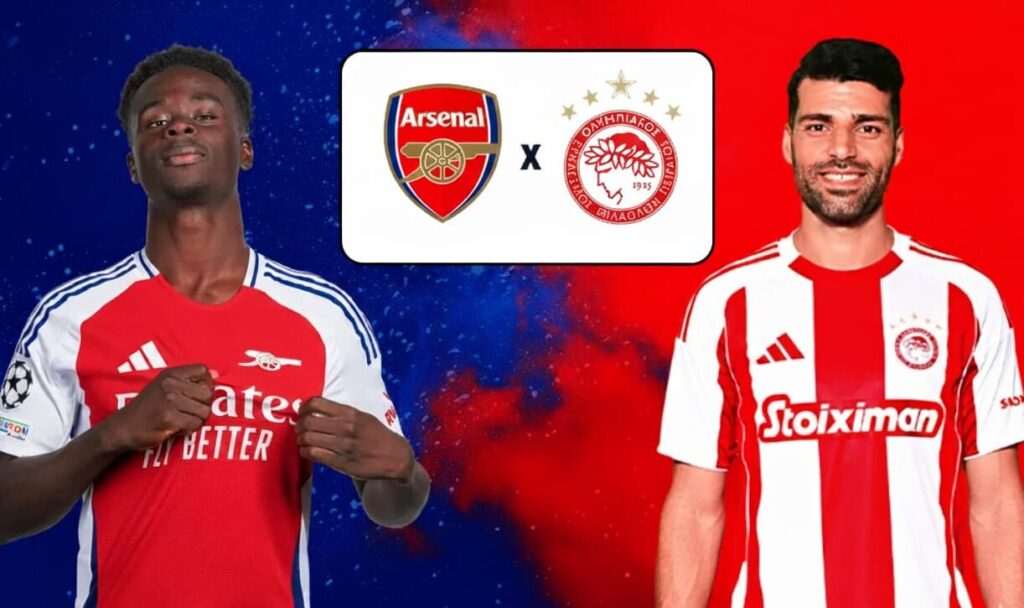 فيفا العرب |تقديم مباراة أرسنال وأولمبياكوس في دوري أبطال أوروبا 2025/2026