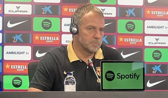 فيفا العرب |هانزي فليك يستعرض استعدادات برشلونة لمواجهة إشبيلية وتطورات إصابة لامين يامال