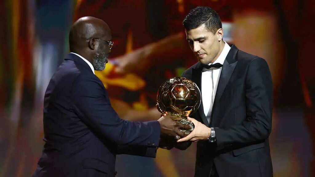 فيفا العرب |رودري: لم أتخيل أبداً الفوز بالكرة الذهبية وأركز على الألقاب الجماعية