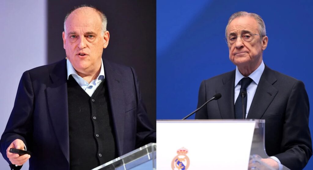 فيفا العرب |رئيس رابطة الليجا يهاجم فلورنتينو بيريز بعد استضافة “البرنابيو” لمباراة أمريكية