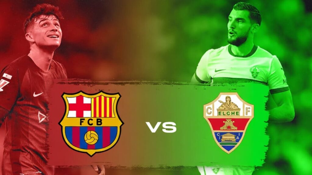 فيفا العرب |تقديم مباراة برشلونة وإلتشي في الدوري الإسباني 2025/2026