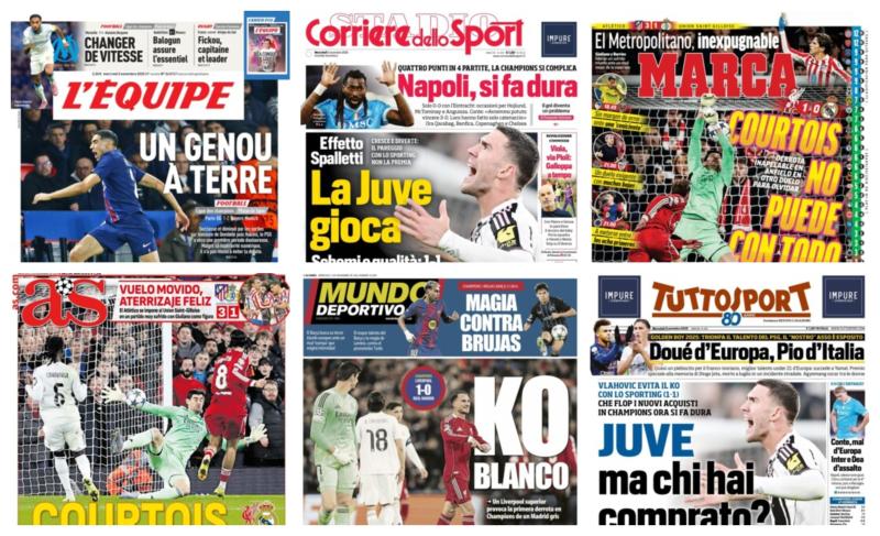 فيفا العرب |أبرز عناوين أغلفة الصحف الرياضية العالمية: “ليفربول يهزم ريال مدريد متفوقاً في كل النواحي”