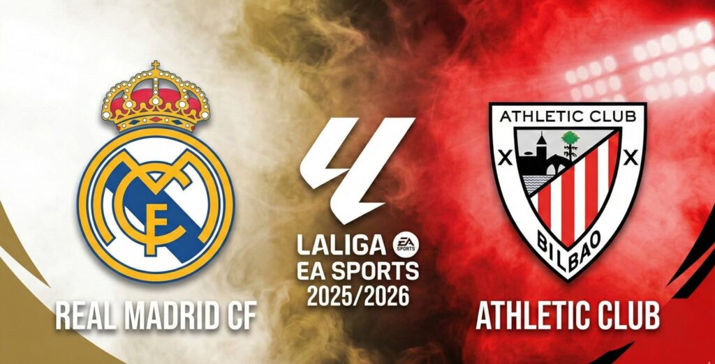 فيفا العرب |تقديم مباراة ريال مدريد وأتليتك بلباو في الدوري الإسباني 2025/2026
