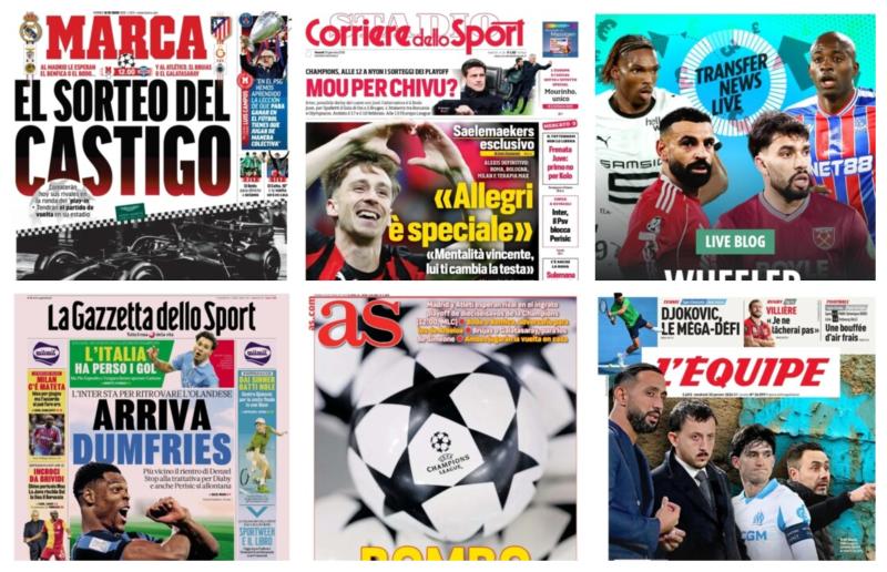 فيفا العرب |أبرز عناوين أغلفة الصحف الرياضية العالمية: “أزمة تلوح في أفق ريال مدريد”