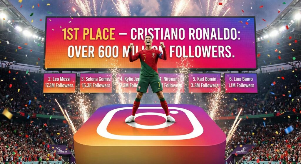 فيفا العرب |رونالدو يغرد خارج السرب ويتفوق على عمالقة الفن والرياضة بـ “إنستجرام”