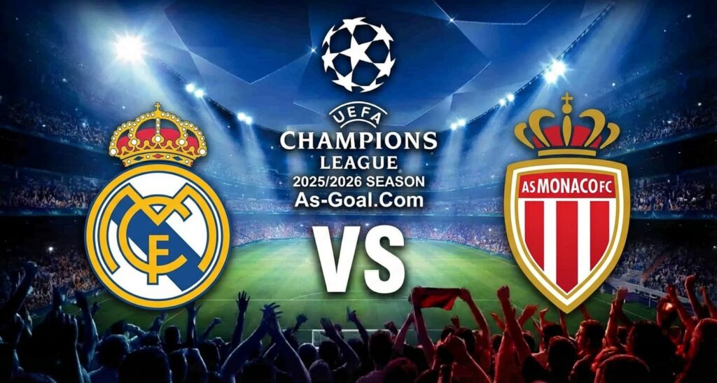 فيفا العرب |التشكيلة الرسمية لـ ريال مدريد لمواجهة موناكو في دوري أبطال أوروبا