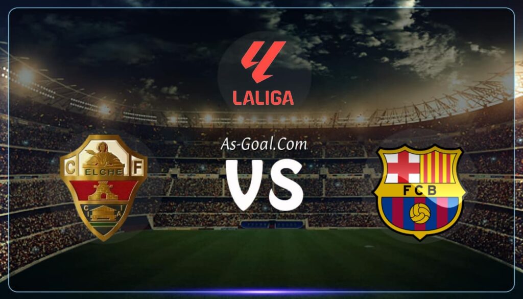 فيفا العرب |التشكيلة الرسمية لـ برشلونة لمواجهه إلتشي في الدوري الإسباني