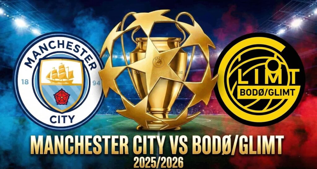 فيفا العرب |تقديم مباراة مانشستر سيتي وبودو غليمت في دوري أبطال أوروبا 2025/2026