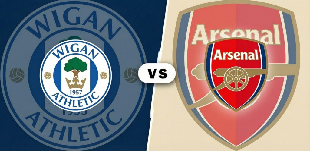 فيفا العرب |التشكيلة الرسمية لـ أرسنال لمواجهة ويغان اتليتك في كأس الإتحاد الإنجليزي