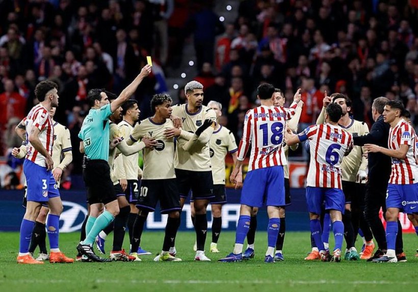 فيفا العرب |برشلونة يقدم شكوى رسمية ضد التحكيم بعد أحداث مباراة أتلتيكو مدريد