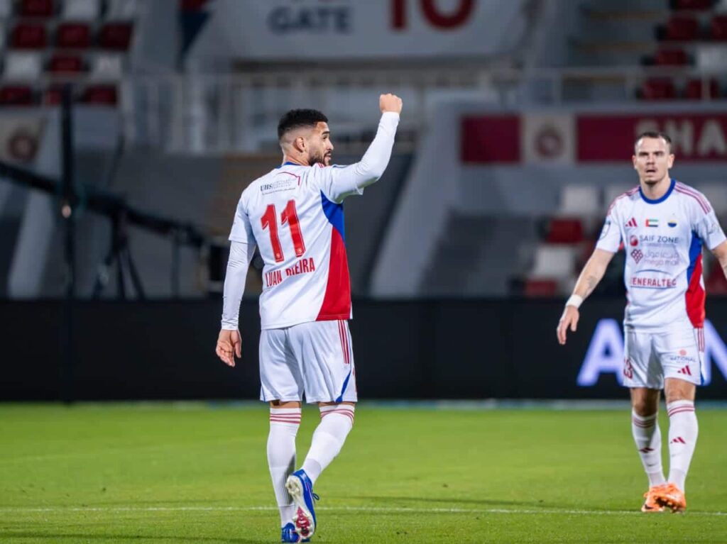 فيفا العرب |تقييم لاعبي الشارقة ضد ناساف كارشي في دوري أبطال آسيا للنخبة