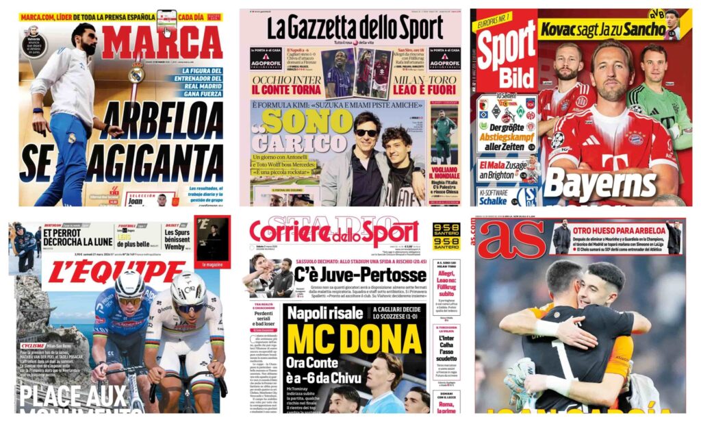 فيفا العرب |أبرز عناوين أغلفة الصحف العالمية: “أربيلوا يتعملق وتزداد قيمته، وخوان غارسيا يلحق بقطار المونديال”