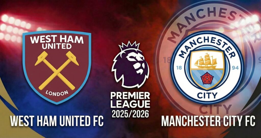 فيفا العرب |التشكيلة الرسمية لـ مانشستر سيتي لمواجهة وست هام بالدوري الإنجليزي