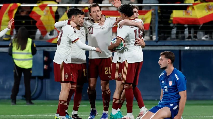 فيفا العرب |إسبانيا تكتسح صربيا بثلاثية في مباراة ودية