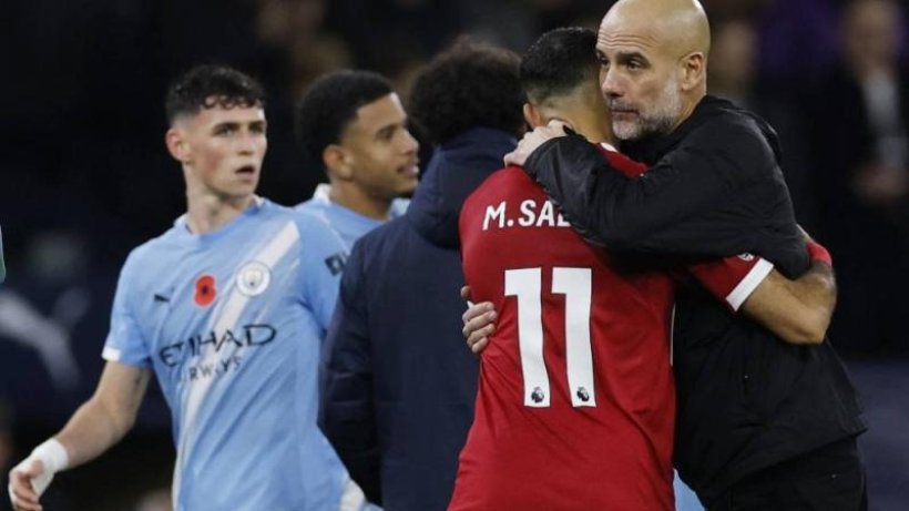 فيفا العرب |بيب جوارديولا يشيد بمحمد صلاح بعد إعلان رحيله عن ليفربول