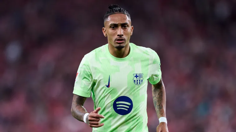 فيفا العرب |تحديث بشأن إصابة رافينها: تأكيد موعد عودة جناح برشلونة بعد إصابة في أوتار الركبة