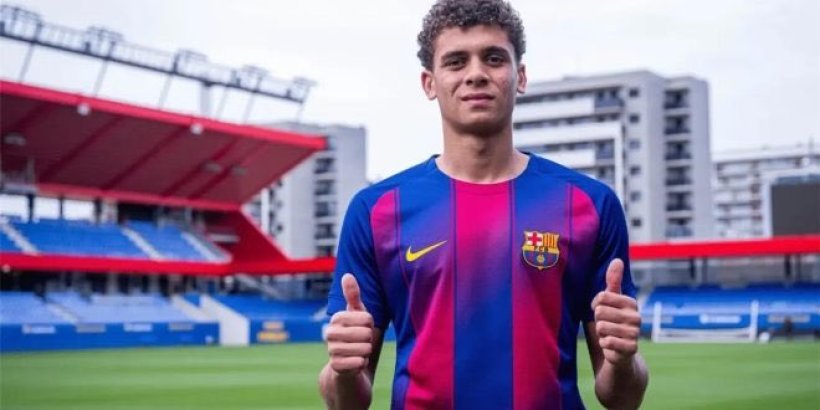 فيفا العرب |حمزة عبد الكريم يسجل في أول ظهور له مع برشلونة