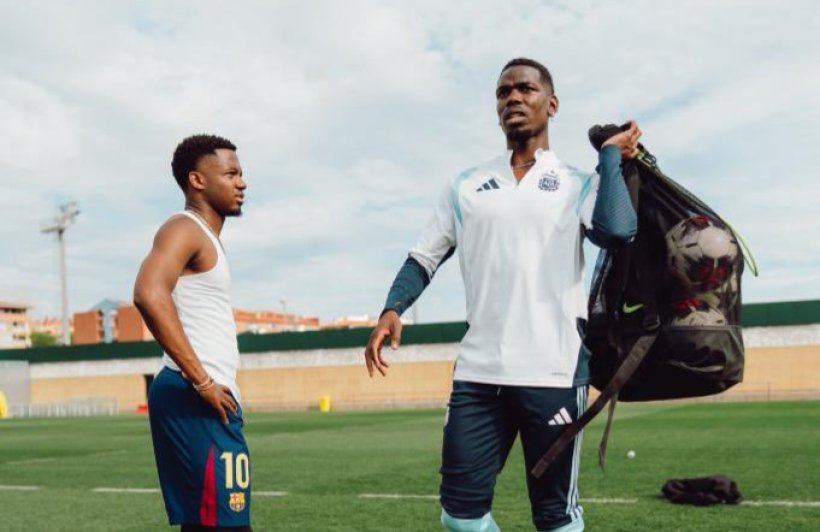 فيفا العرب |قطار فاتي وبوجبا في برشلونة