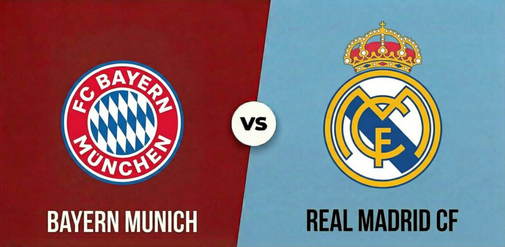 التشكيلة الرسمية لمباراة ريال مدريد وبايرن ميونيخ بذهاب ربع نهائي دوري أبطال أوروبا