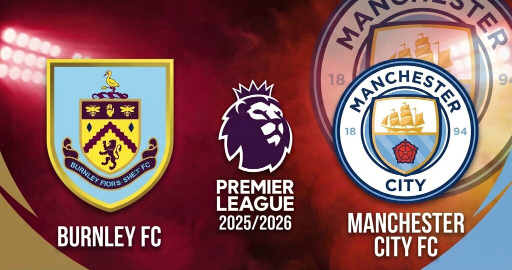 التشكيلة الرسمية لـ مانشستر سيتي لمواجهه بيرنلي بالدوري الإنجليزي