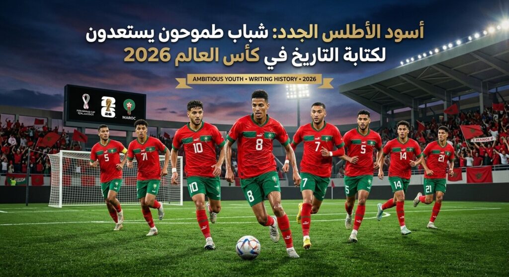 أسود الأطلس الجدد: شباب طموحون يستعدون لكتابة التاريخ في كأس العالم 2026