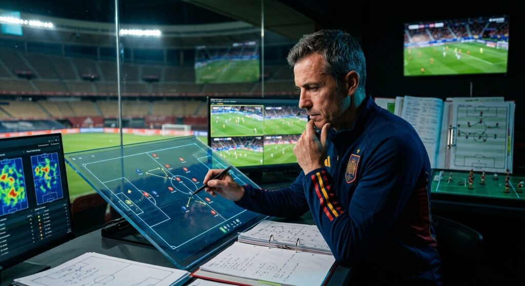 مدرب منتخب إسبانيا 2026 قراءة أعمق لدور دي لا فوينتي قبل تحليل المباراة