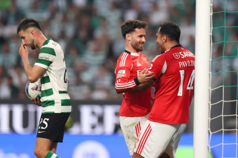 بنفيكا يحقق فوز الديربي على سبورتنج بهدف رافا سيلفا في الدقيقة الأخيرة