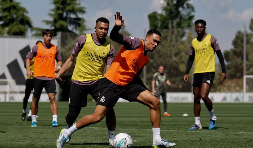 ثلاثة غيابات عن تدريبات ريال مدريد