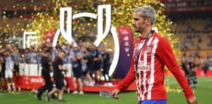 جريزمان: سننهض من جديد بعد خسارة الكأس