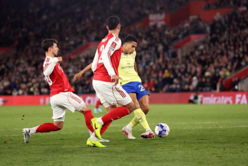 ساوثهامبتون يطيح بأرسنال ويعبر إلى المربع الذهبي لكأس الاتحاد الإنجليزي