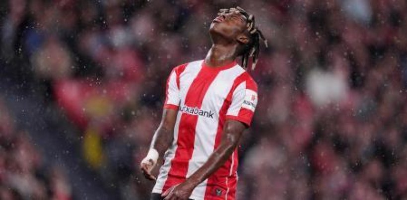 عودة نيكو ويليامز لا تنقذ أتلتيك بلباو من أزمة هجومية