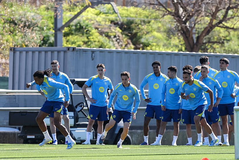 غيابات كبيرة في تدريبات برشلونة قبل مواجهة سيلتا فيغو