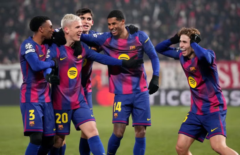 قائمة برشلونة الرسمية لمواجهة أتلتيكو مدريد