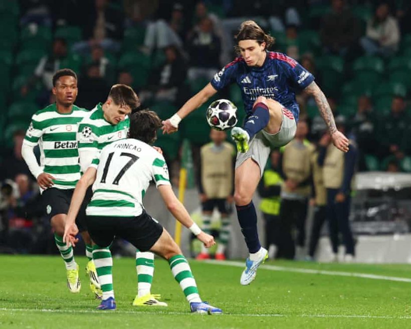 كالافيوري يحول آلامه مع إيطاليا إلى حافز للألقاب مع أرسنال