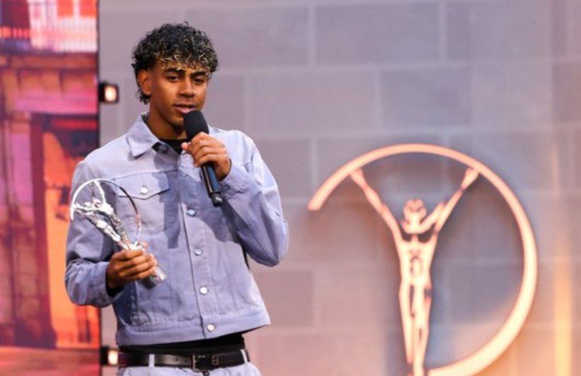 يامال يفوز بجائزة مرموقة